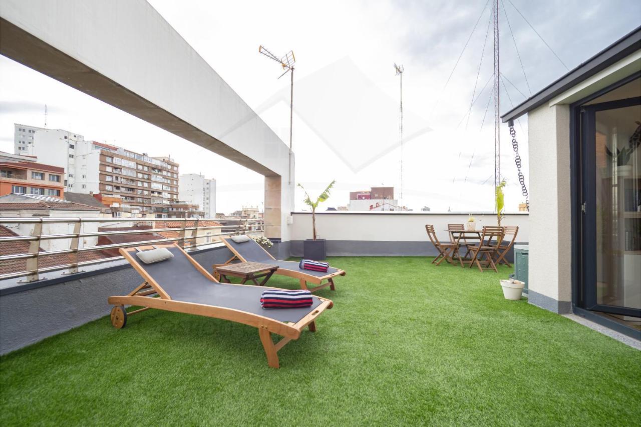 Palomar De Corrida Atico Con Terraza By Silastur Gijón Extérieur photo